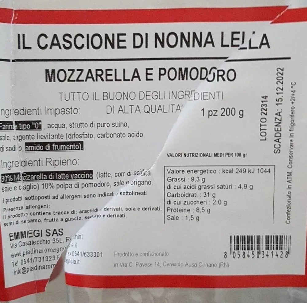 Il cascione di nonna lella