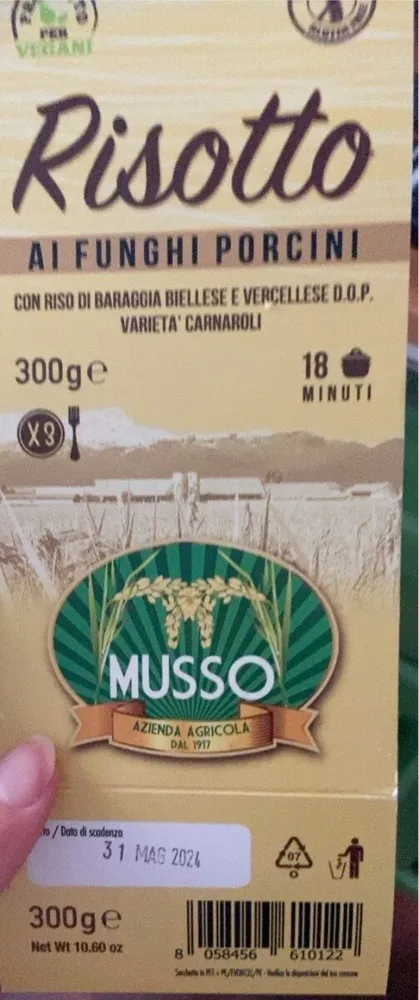 Risotto funghi porcini