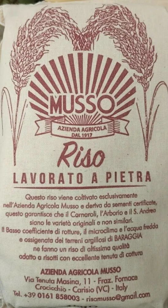 Riso di Baraggia biellese e vercellese DOP