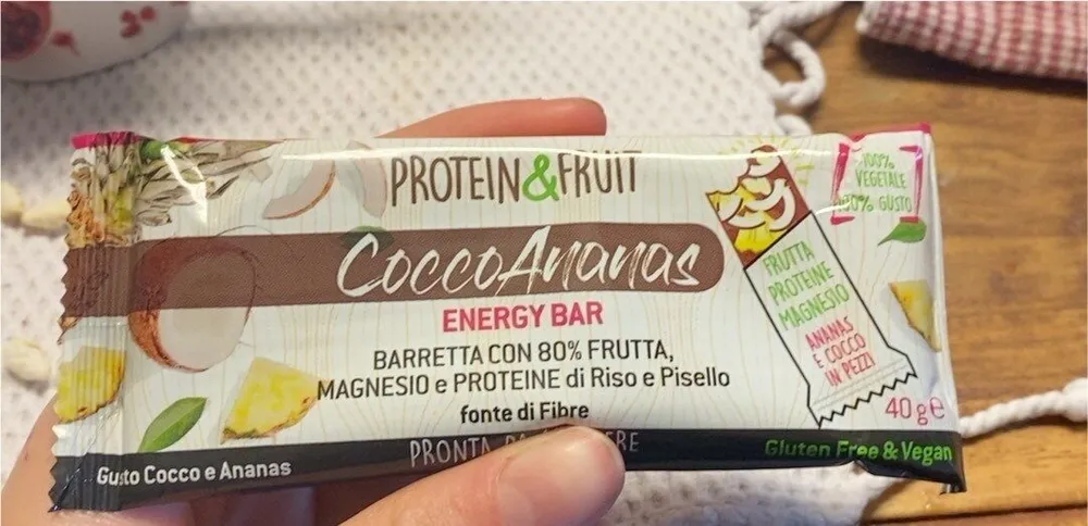 cocco ananas energy bar