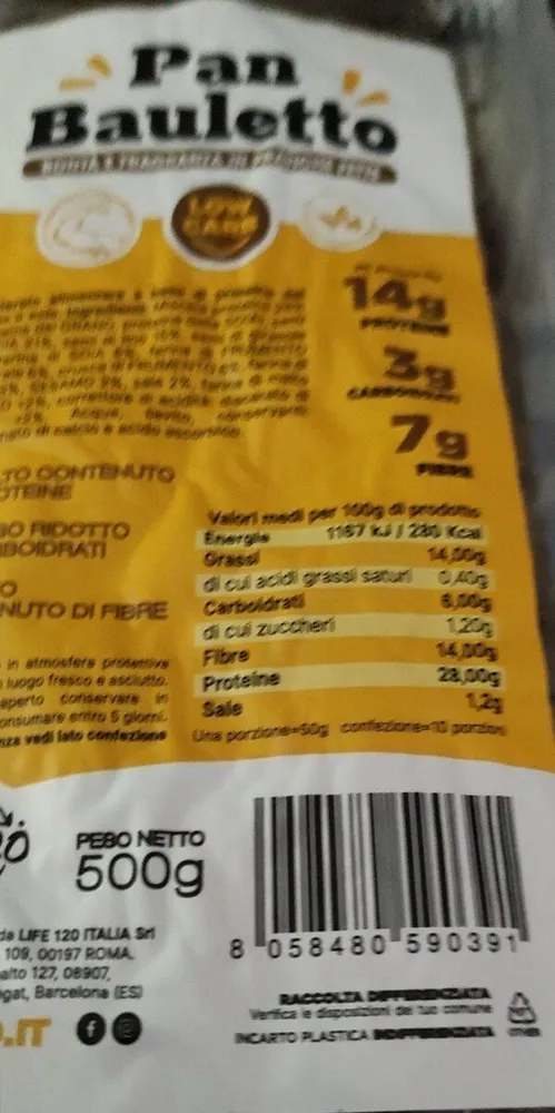 Pan Bauletto