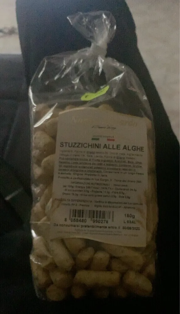 stuzzichini alle alghe