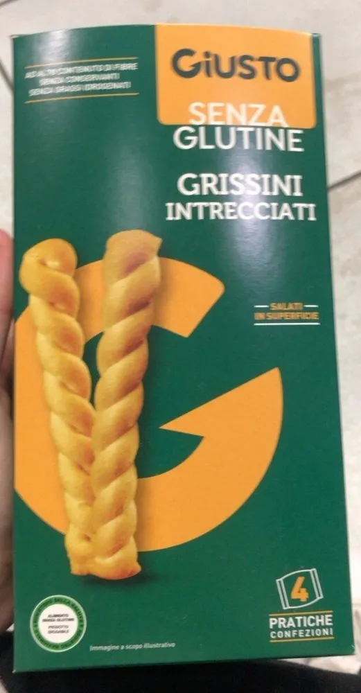 grissini intrecciati