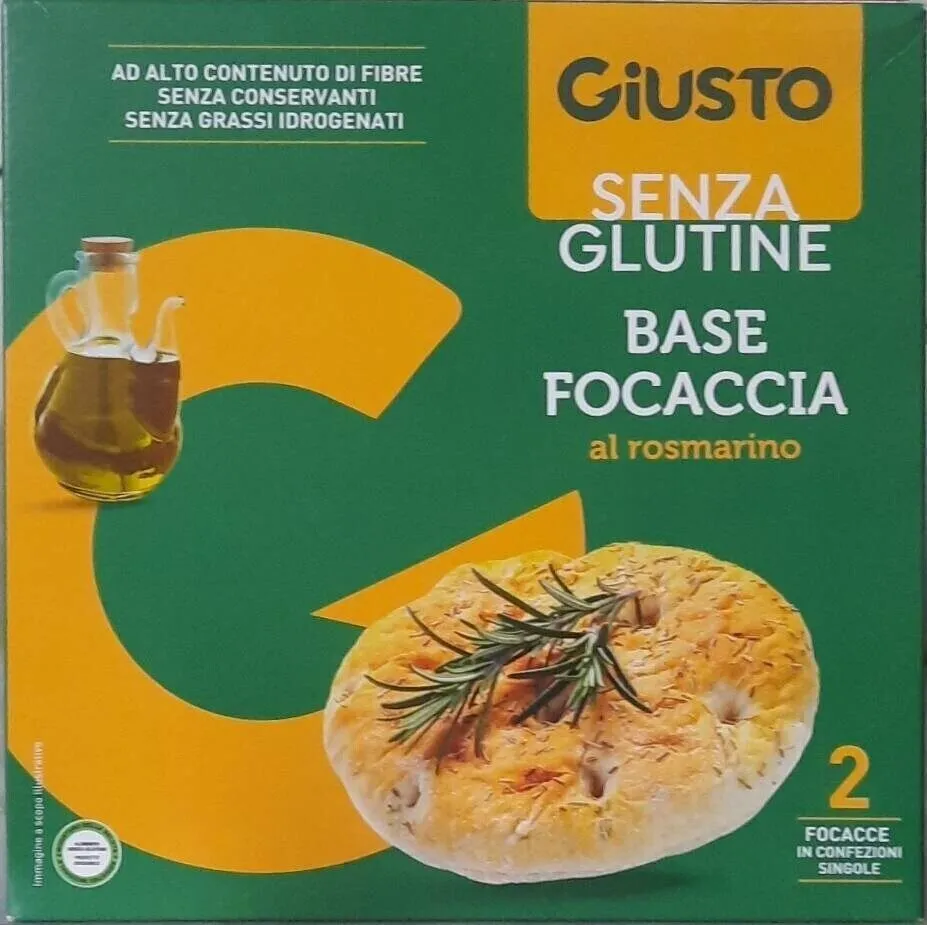 Base focaccia al rosmarino