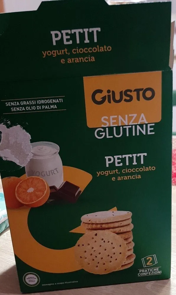 Petit yogurt cioccolato e arancia