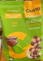 Scacchi biscotti al cacao