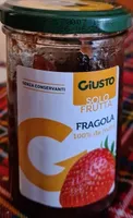 Marmellata 100% frutta fragola