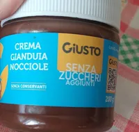 Crema gianduia nocciole