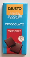 Cioccolato fondente senza zuccheri aggiunti