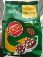 Comete cioccolato e nocciola