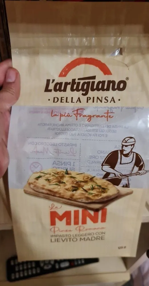 La mini pinsa romana