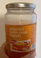 peperoni giallo rossi tagliati