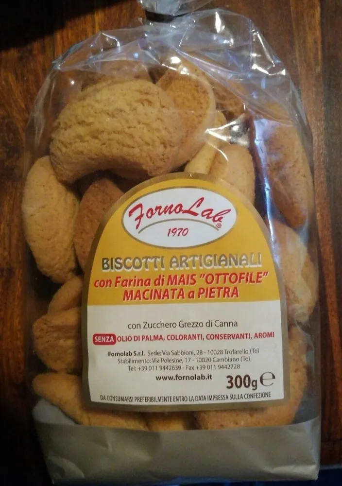 Biscotti artigianali farina di mais
