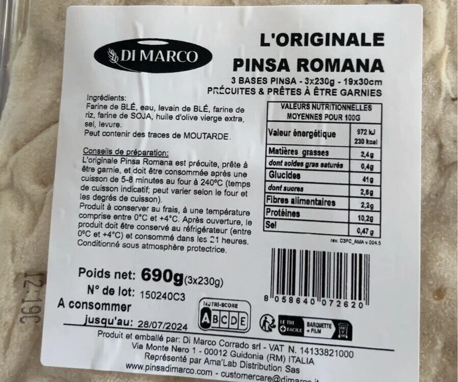 Pinsa romana
