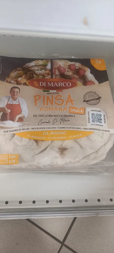 Pinsa Romana Snack Classic
