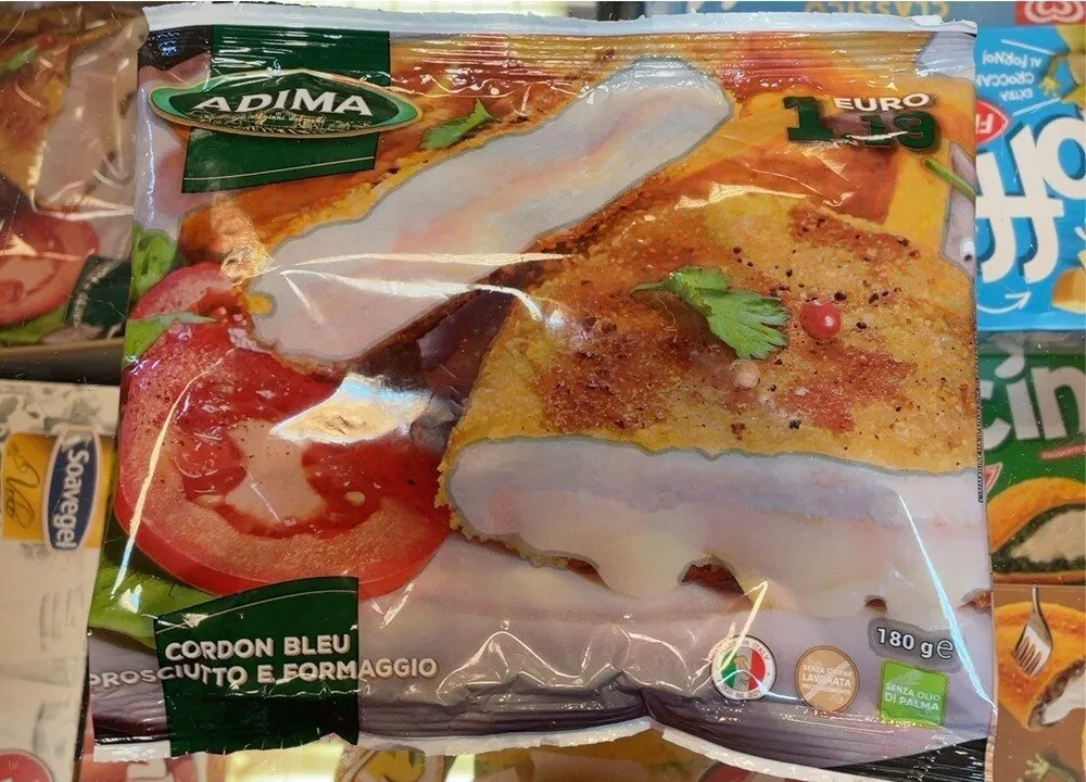 Cordon bleu prosciutto e formaggio