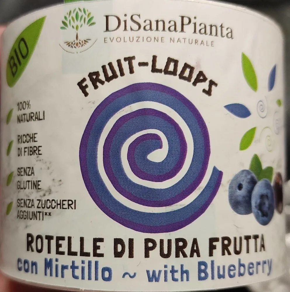 Fruit loops - rotelle di pura frutta