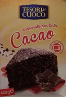 Preparato per torta al cacao