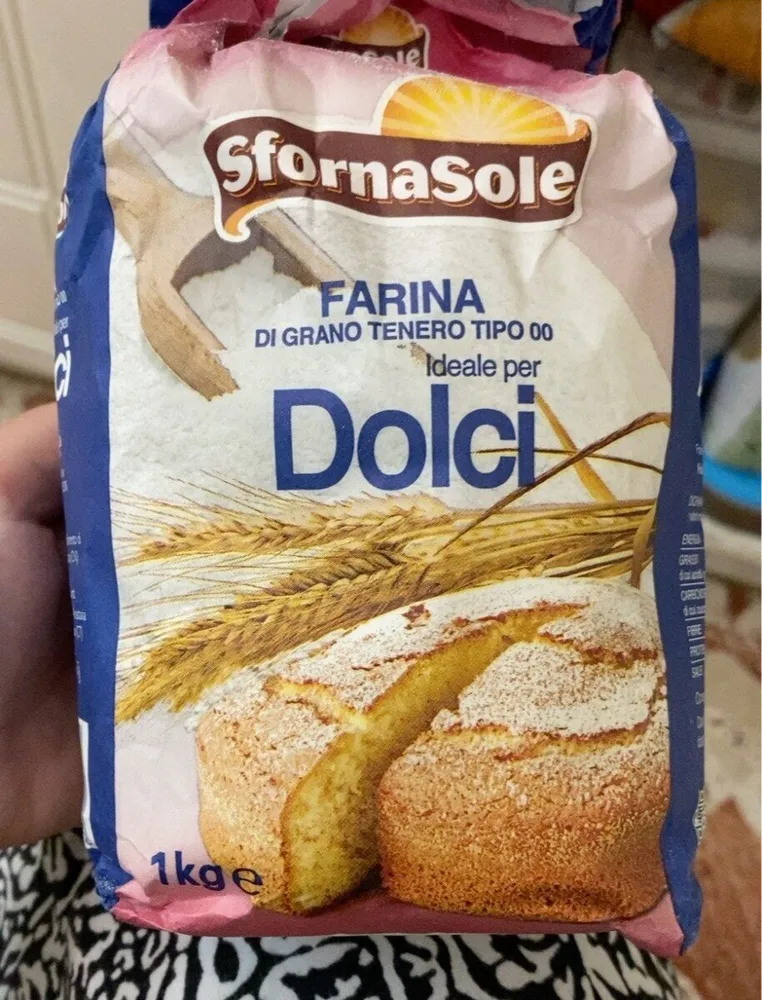 Farina di grano tenero 00 per dolci
