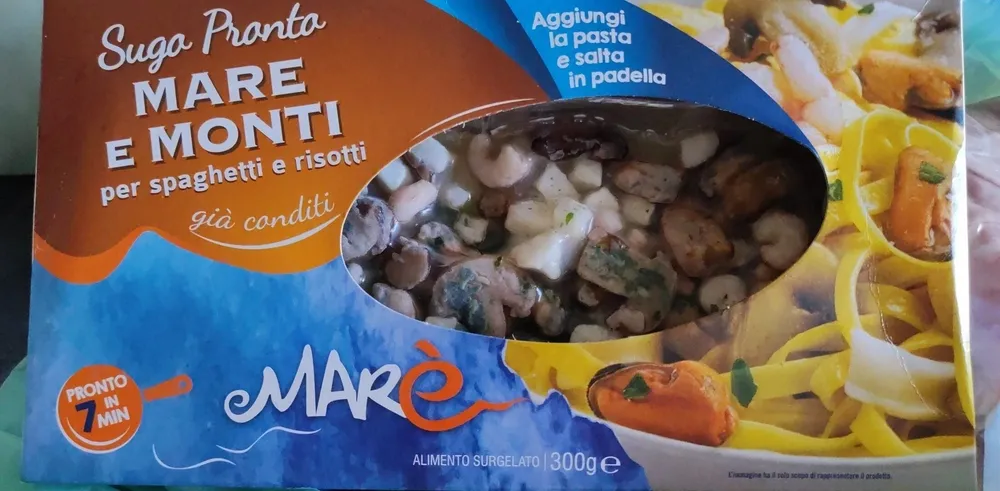 Sugo pronto mare e monti