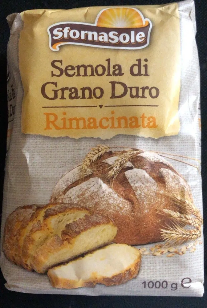 Semola di grano duro rimacinata