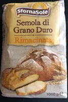 Semola di grano duro rimacinata
