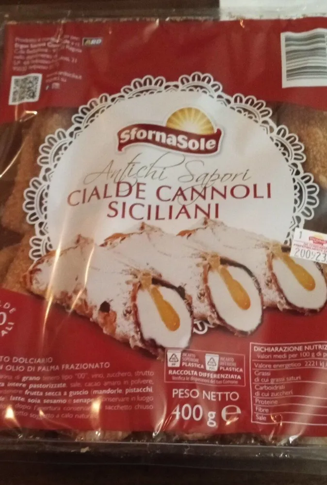 Cialde cannoli siciliani