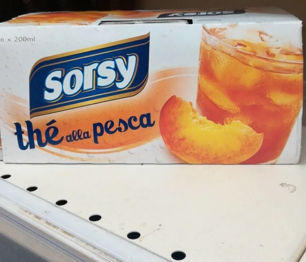 Thé alla pesca