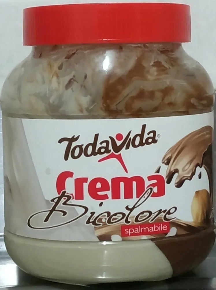 Crema bicolore spalmabile