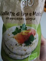 Gallette di riso e mais da agricoltura biologica