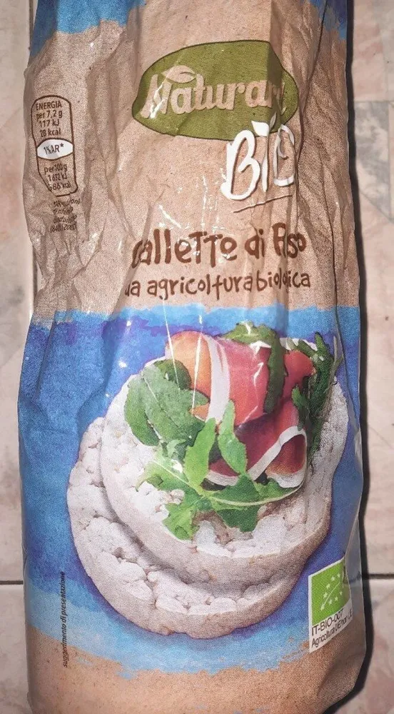 Gallette biologiche di Riso