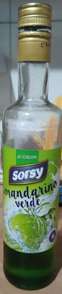 Sciroppo mandarino verde