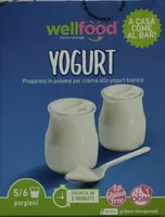 Preparato per crema allo yogurt bianco