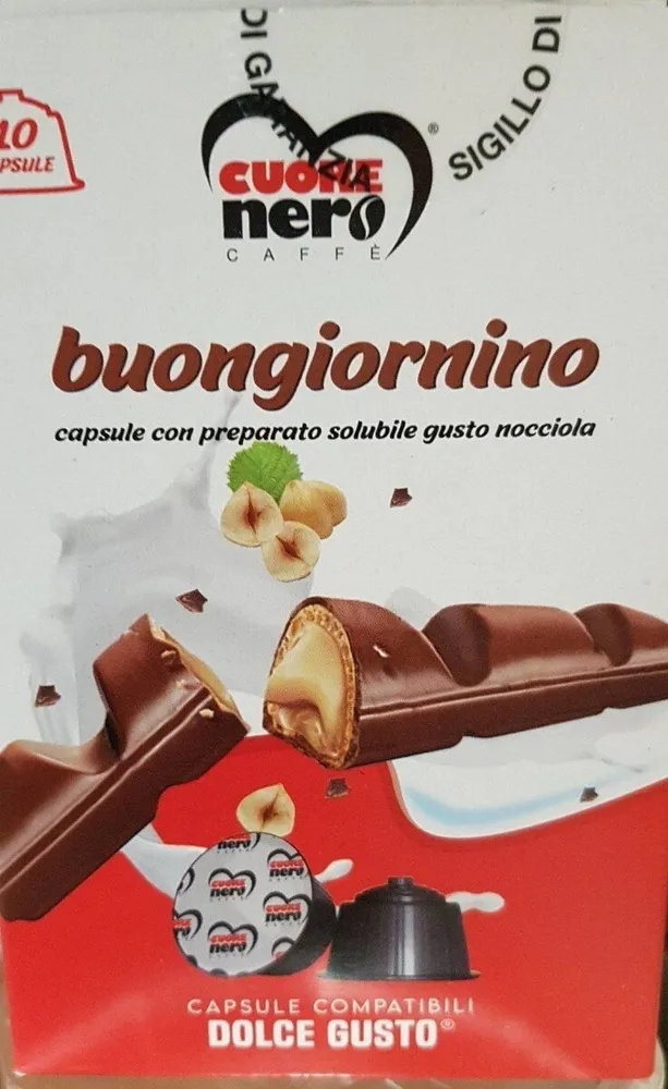Cuore nero caffè