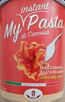 My instant Pasta Maccheroni all'arrabbiata