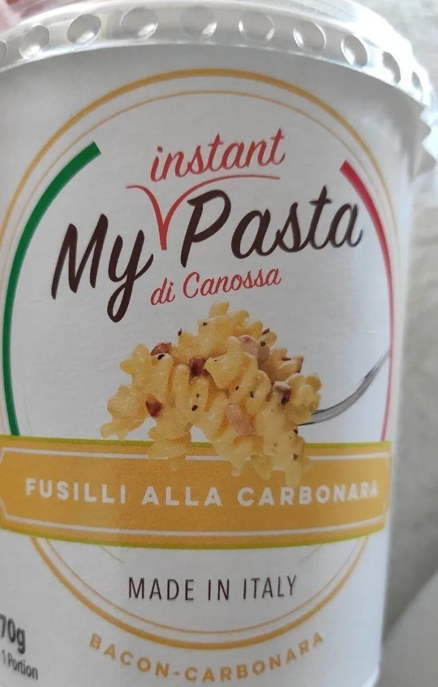 Fusilli alla carbonara