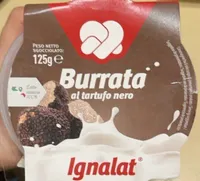 Burrata al tartuffe nero