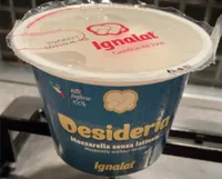 Mozzarella senza lattosio