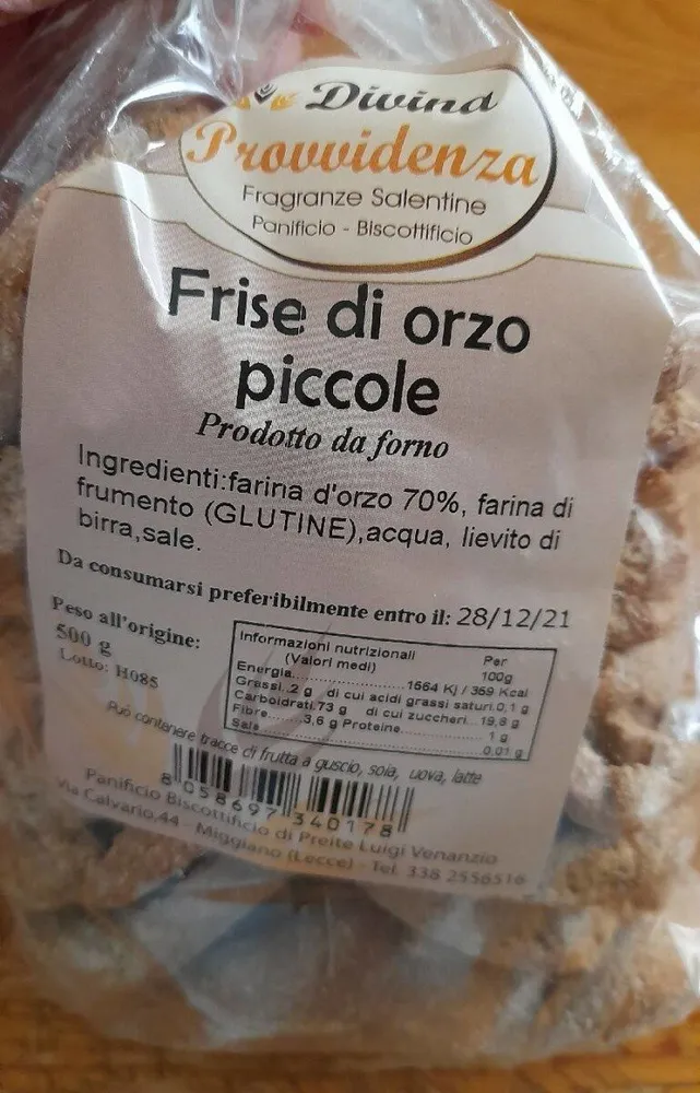 Frise di orzo piccole