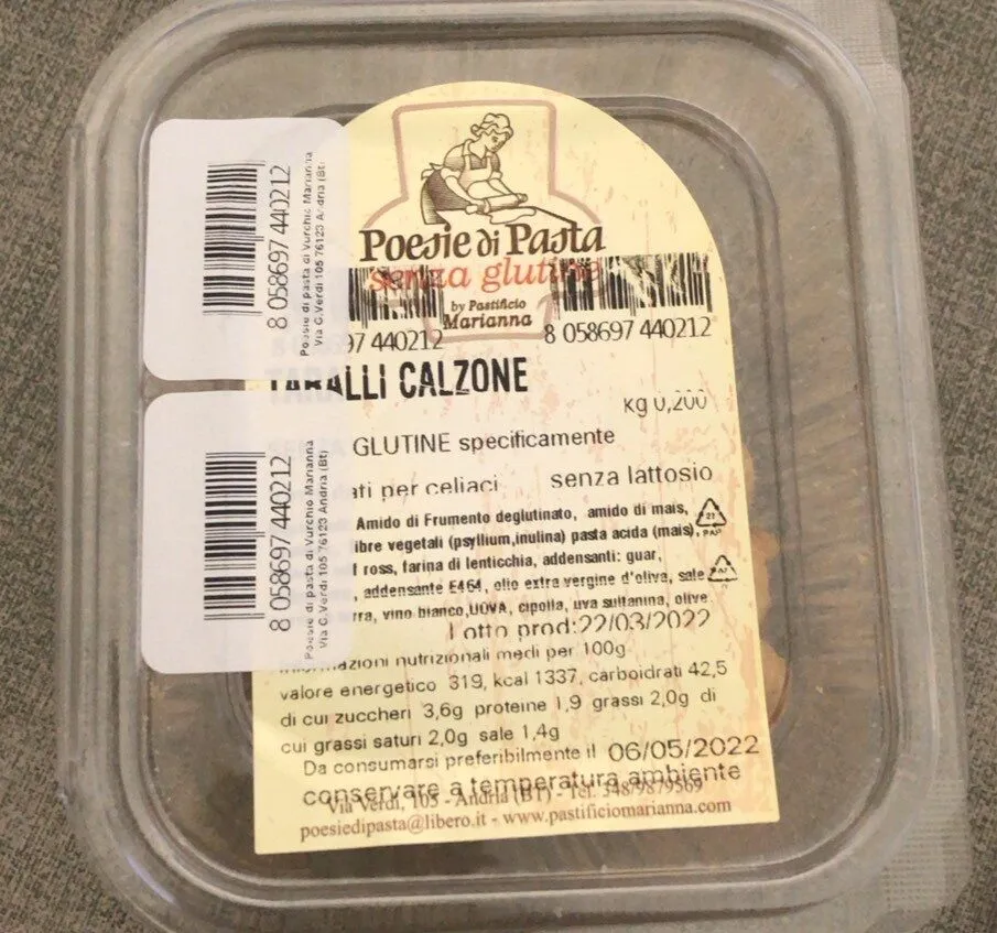 taralli calzone