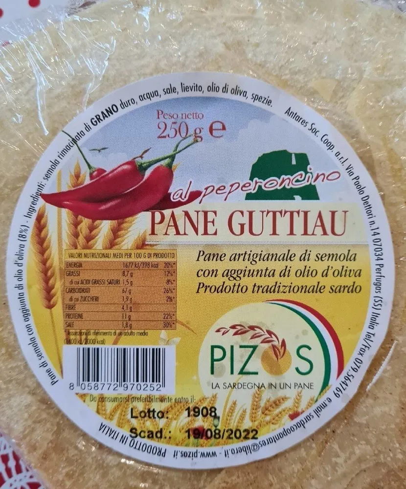 Pane guttiau al peperoncino