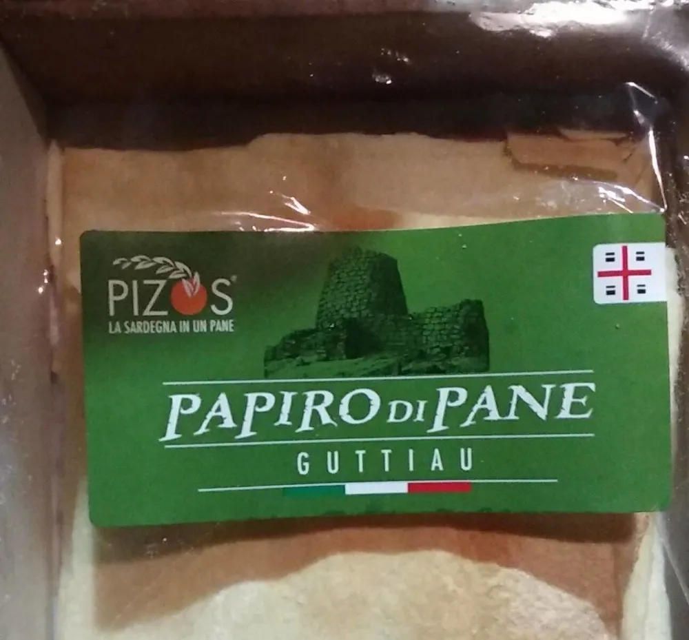 Papiro di pane guttiau