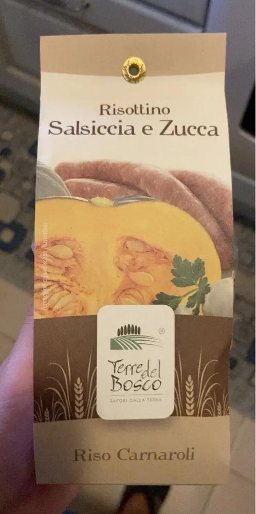 Risotto salsiccia zucca