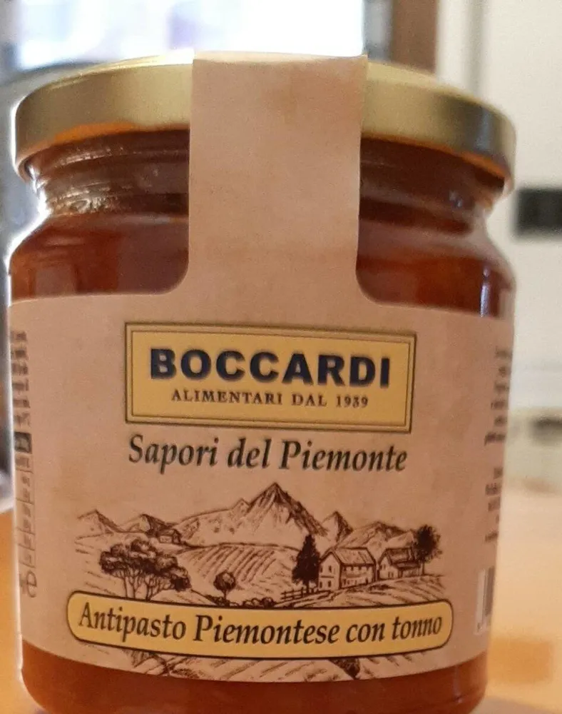 Antipasto piemontese con tonno