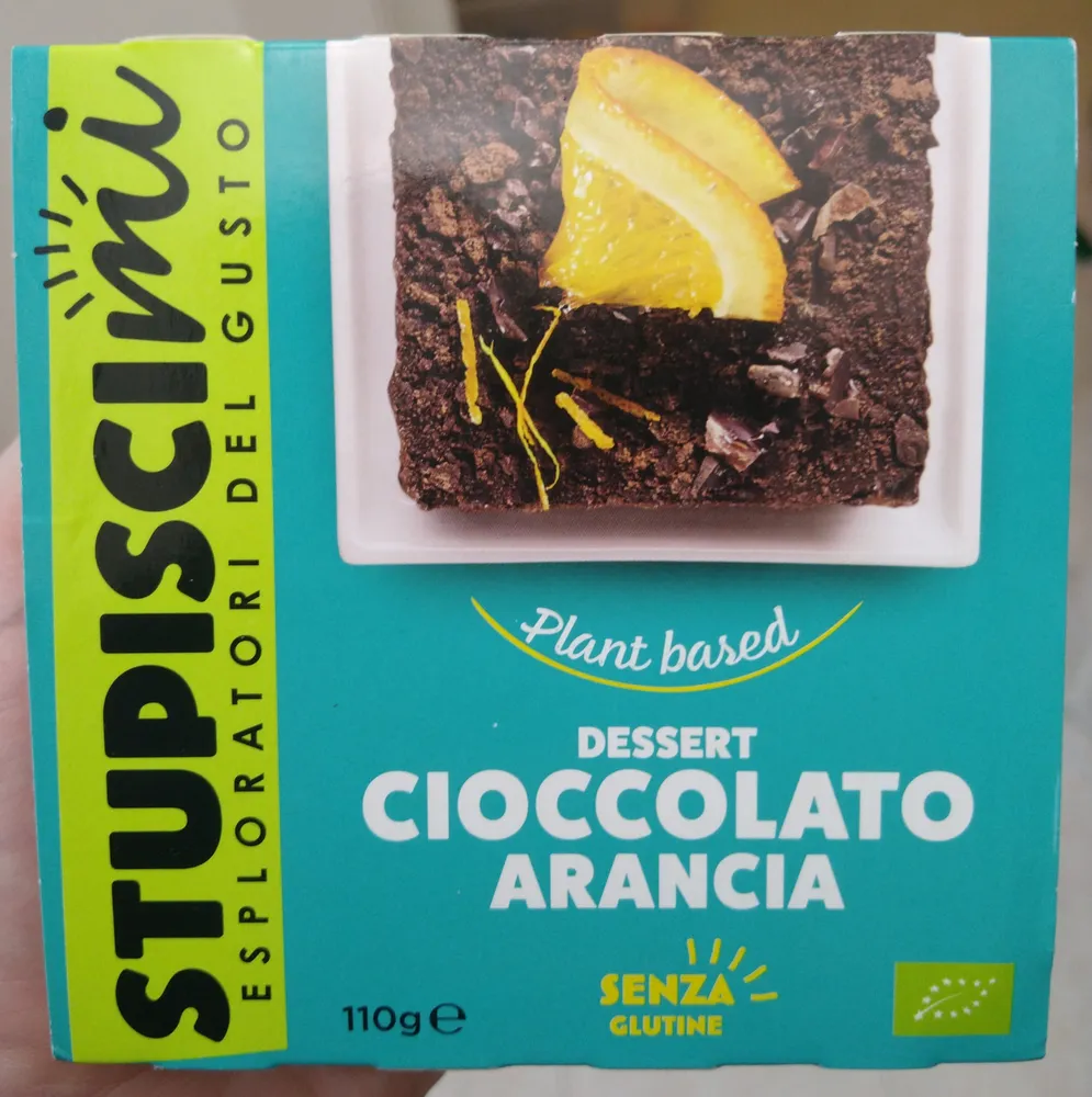 Dessert cioccolato arancia