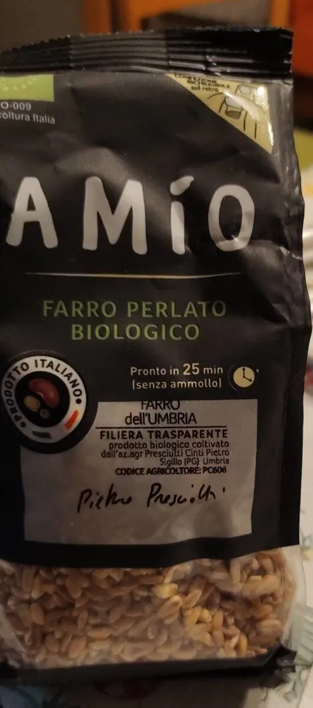 Farro perlato biologico