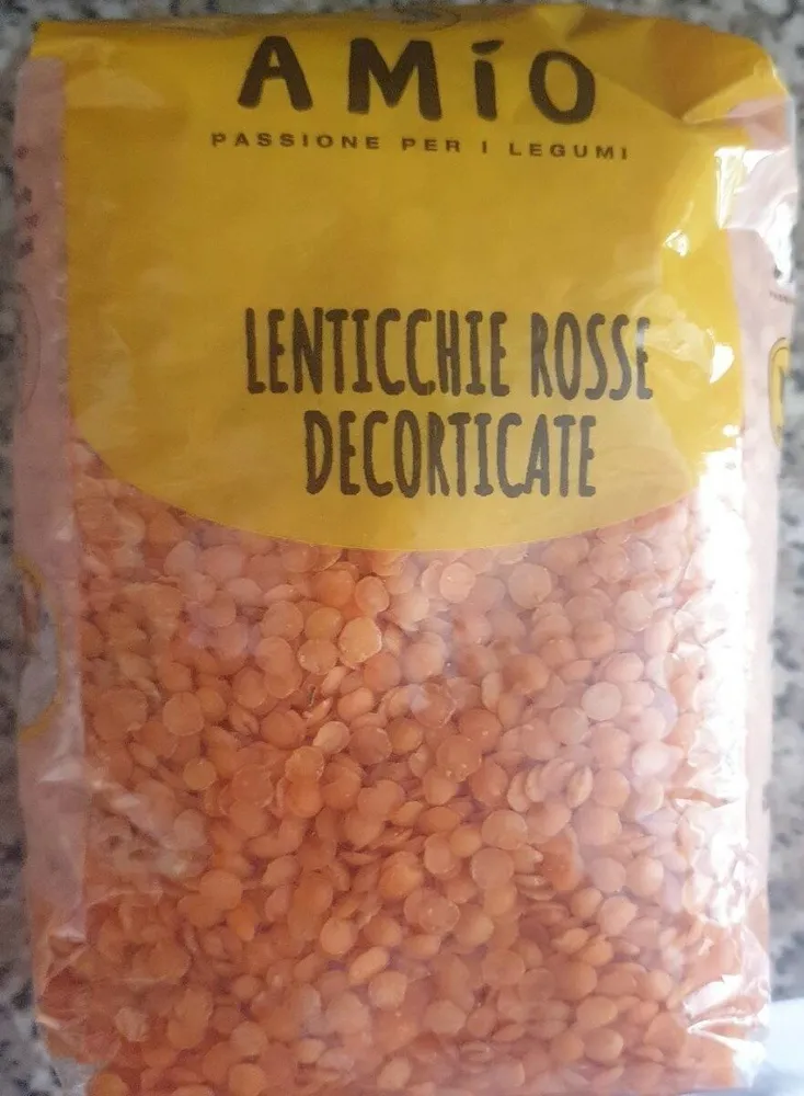 Lenticchie rosse decorticate