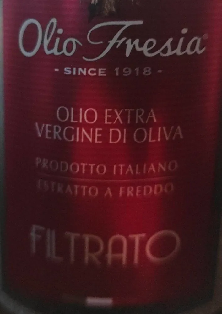Olio evo Fresia