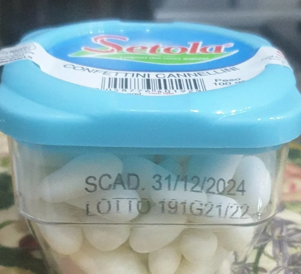CONFETTINI CANNELLINI