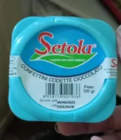 Confettino codette cioccolato